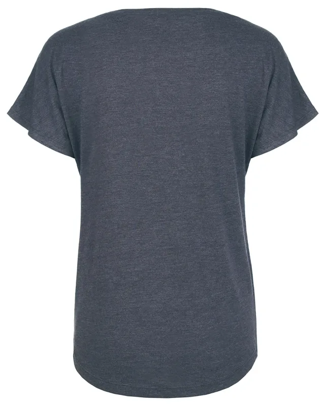 Next Level Apparel Ladies' Triblend Dolman T-Shirt — view 2