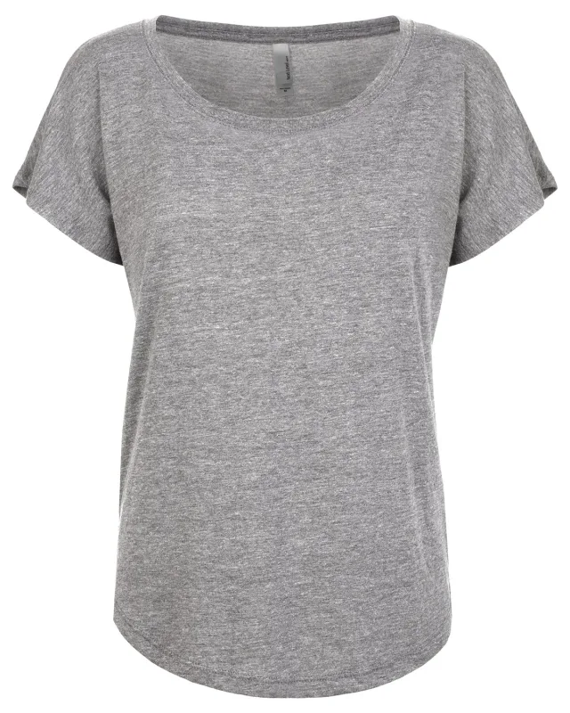 Next Level Apparel Ladies' Triblend Dolman T-Shirt — view 25
