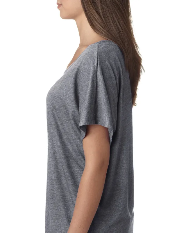 Next Level Apparel Ladies' Triblend Dolman T-Shirt — view 26