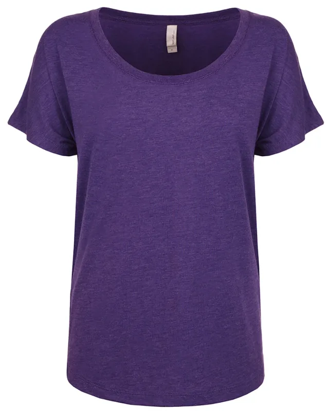Next Level Apparel Ladies' Triblend Dolman T-Shirt — view 36