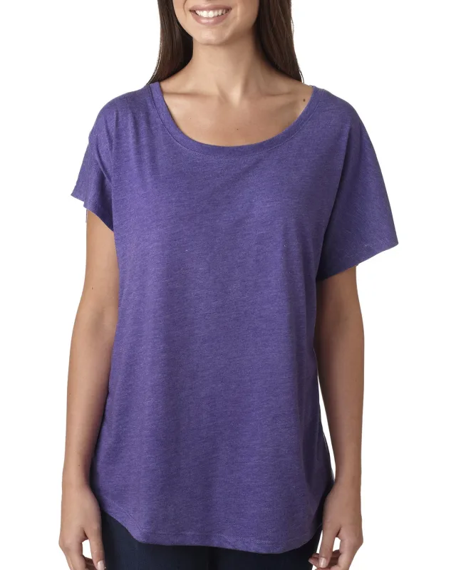 Next Level Apparel Ladies' Triblend Dolman T-Shirt — view 37