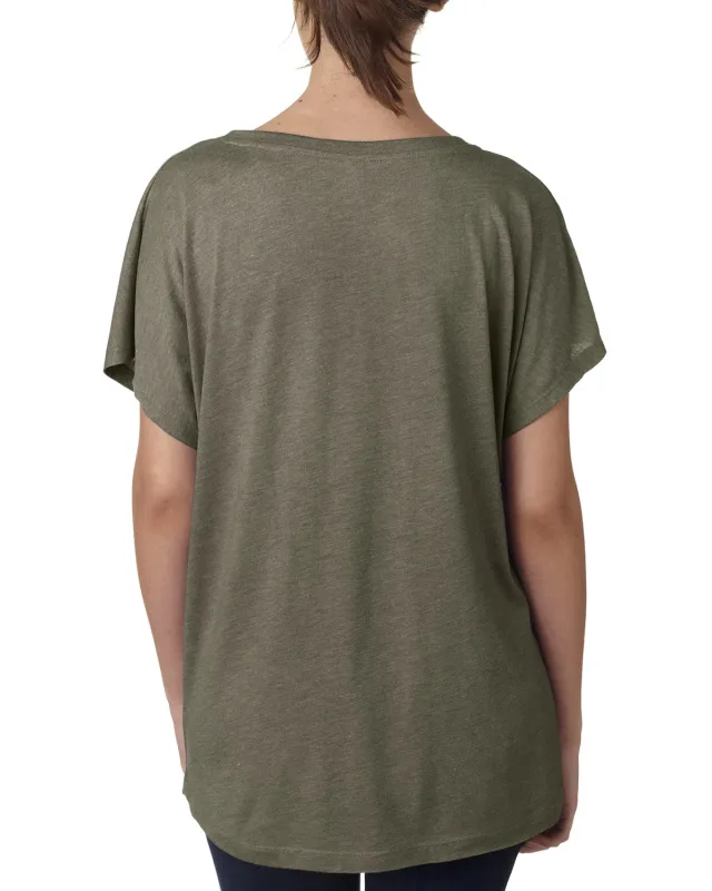 Next Level Apparel Ladies' Triblend Dolman T-Shirt — view 41