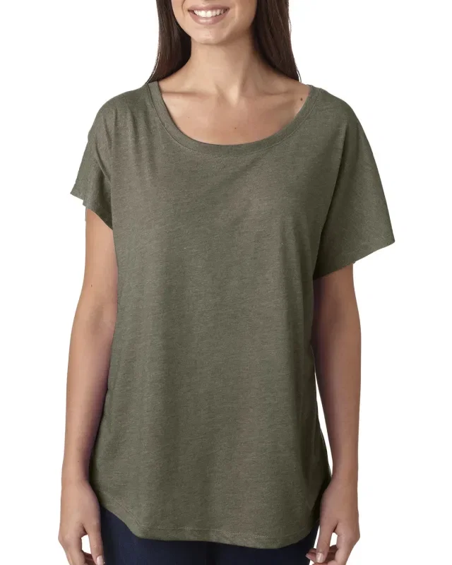 Next Level Apparel Ladies' Triblend Dolman T-Shirt — view 44