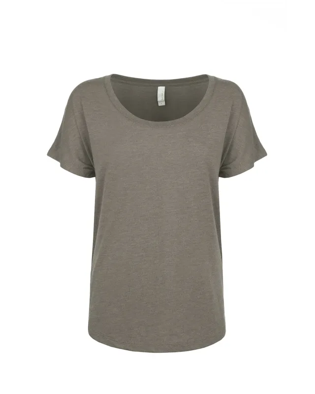 Next Level Apparel Ladies' Triblend Dolman T-Shirt — view 46