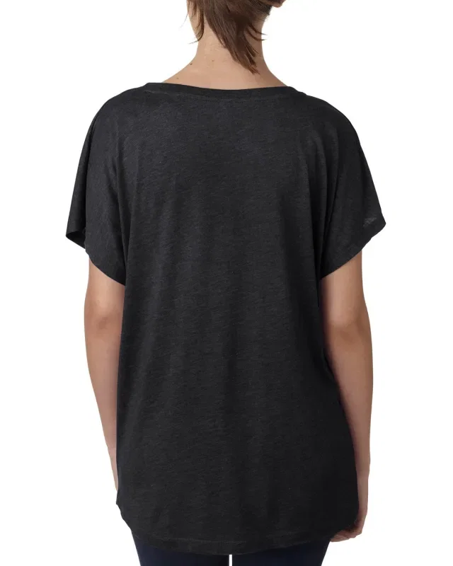 Next Level Apparel Ladies' Triblend Dolman T-Shirt — view 48