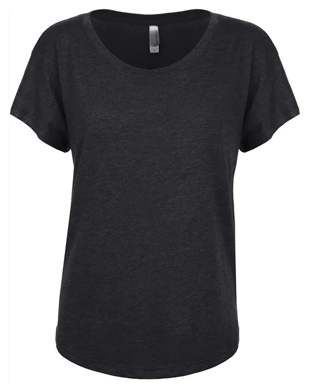 Next Level Apparel Ladies' Triblend Dolman T-Shirt — view 50