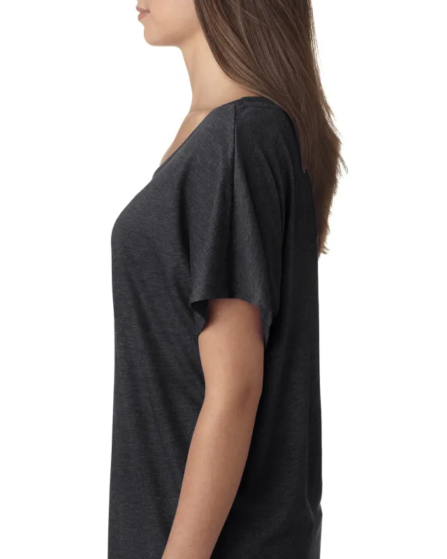 Next Level Apparel Ladies' Triblend Dolman T-Shirt — view 54