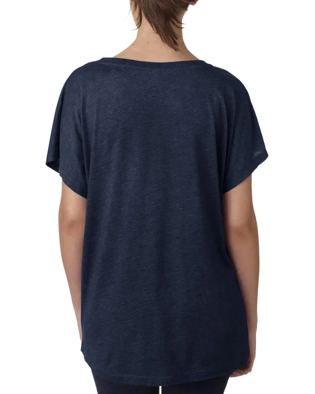 Next Level Apparel Ladies' Triblend Dolman T-Shirt — view 55