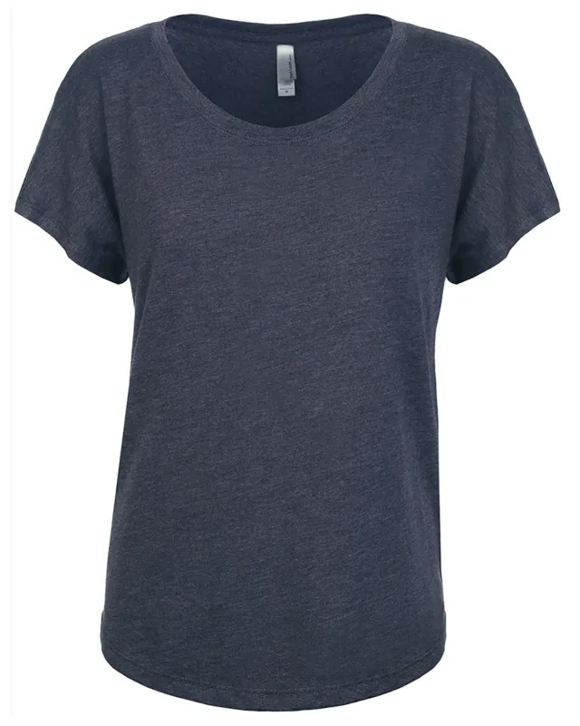 Next Level Apparel Ladies' Triblend Dolman T-Shirt — view 57