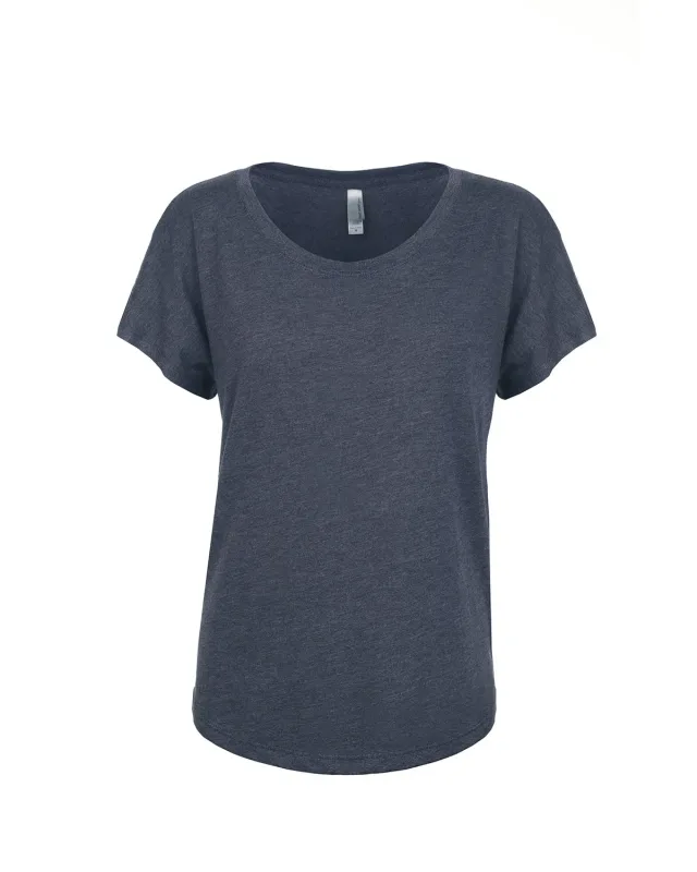 Next Level Apparel Ladies' Triblend Dolman T-Shirt — view 6