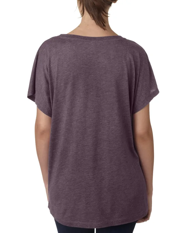 Next Level Apparel Ladies' Triblend Dolman T-Shirt — view 62