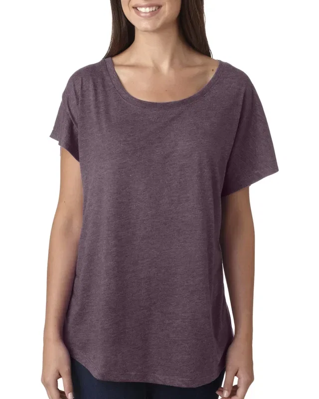 Next Level Apparel Ladies' Triblend Dolman T-Shirt — view 65