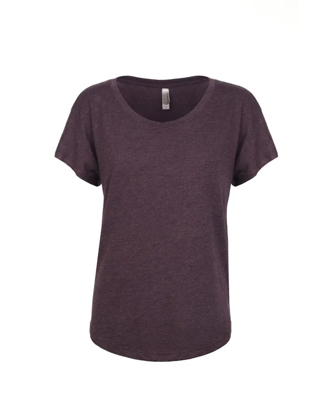 Next Level Apparel Ladies' Triblend Dolman T-Shirt — view 67