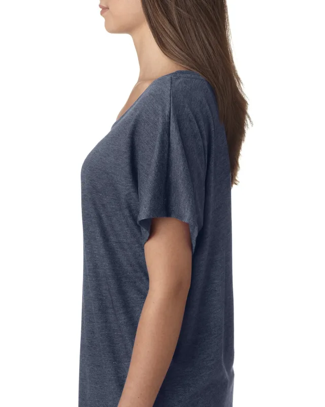 Next Level Apparel Ladies' Triblend Dolman T-Shirt — view 7