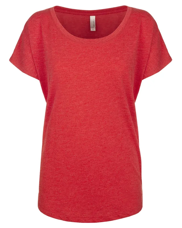 Next Level Apparel Ladies' Triblend Dolman T-Shirt — view 71