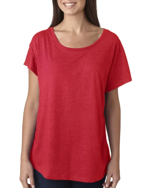 Next Level Apparel Ladies' Triblend Dolman T-Shirt — view 72