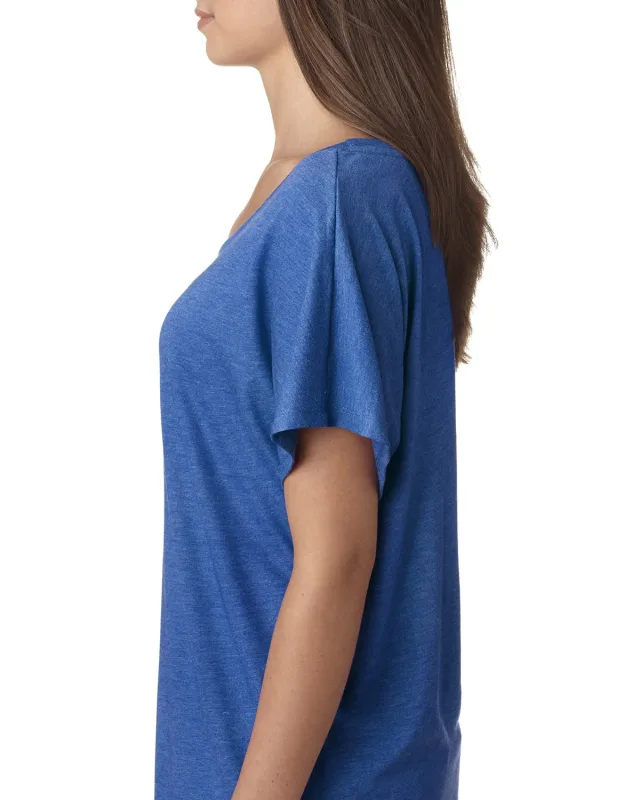 Next Level Apparel Ladies' Triblend Dolman T-Shirt — view 82