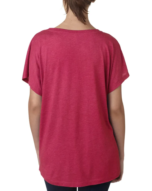 Next Level Apparel Ladies' Triblend Dolman T-Shirt — view 83