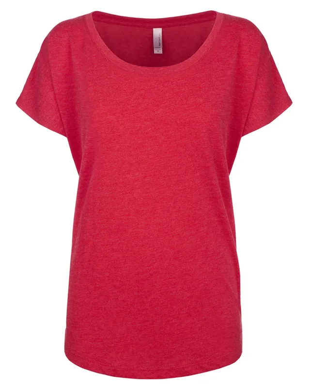 Next Level Apparel Ladies' Triblend Dolman T-Shirt — view 85