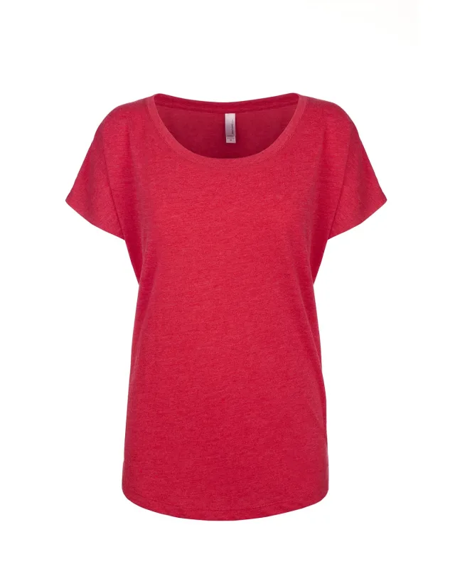 Next Level Apparel Ladies' Triblend Dolman T-Shirt — view 88