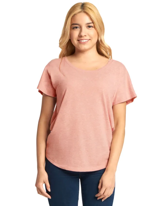 Next Level Apparel Ladies' Triblend Dolman T-Shirt — view 93