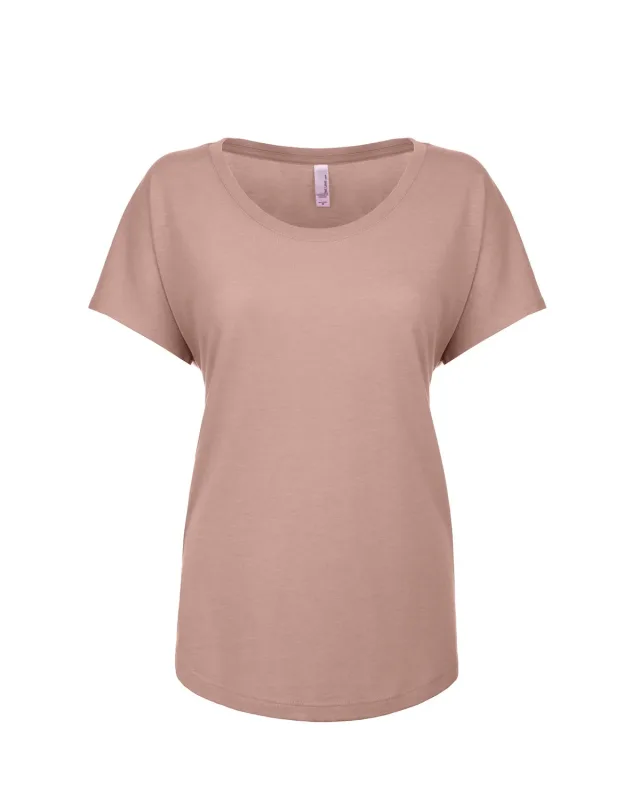 Next Level Apparel Ladies' Triblend Dolman T-Shirt — view 95