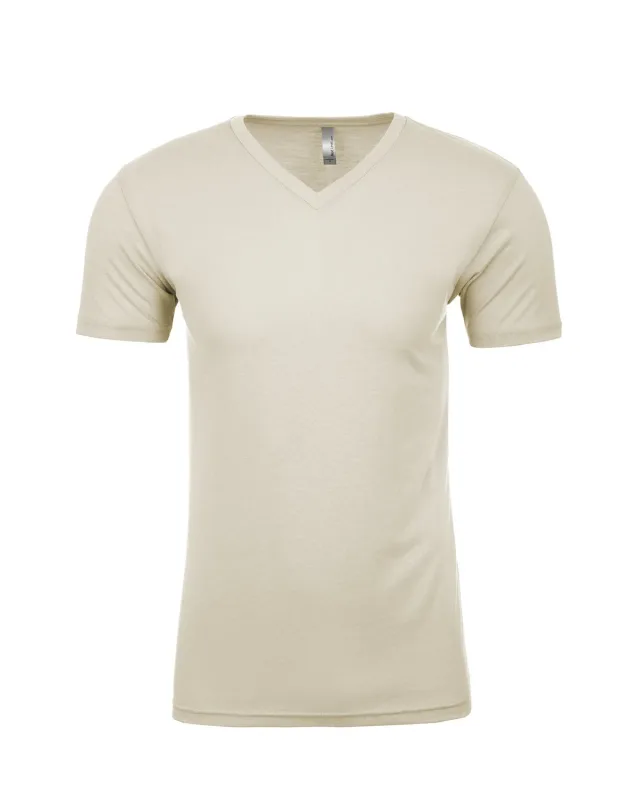 Next Level Apparel Men's Sueded V-Neck T-Shirt — view 10