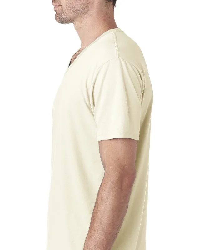Next Level Apparel Men's Sueded V-Neck T-Shirt — view 11