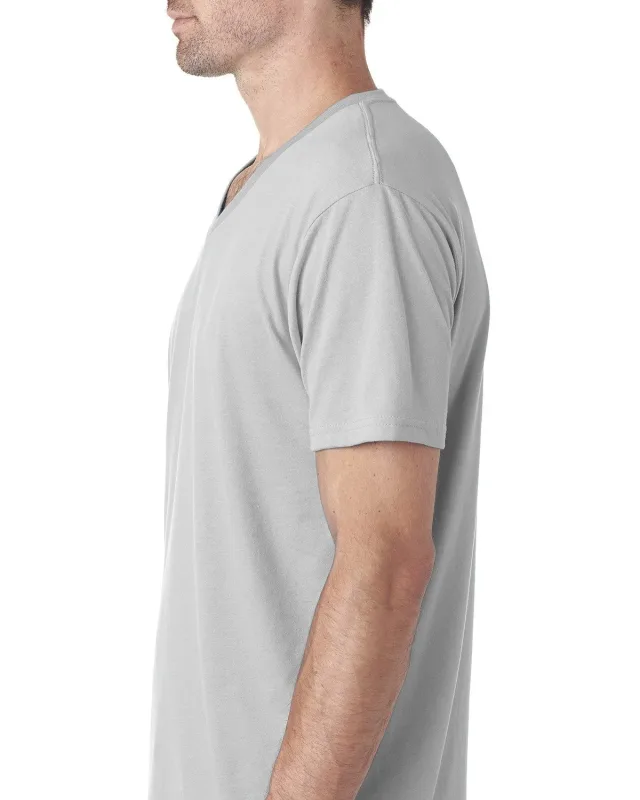 Next Level Apparel Men's Sueded V-Neck T-Shirt — view 16