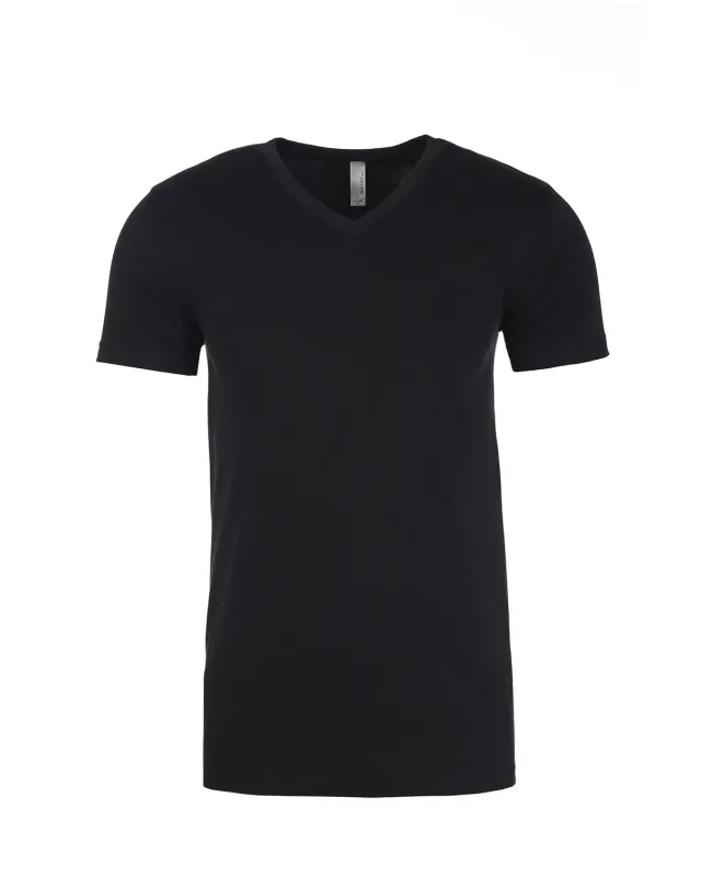 Next Level Apparel Men's Sueded V-Neck T-Shirt — view 20