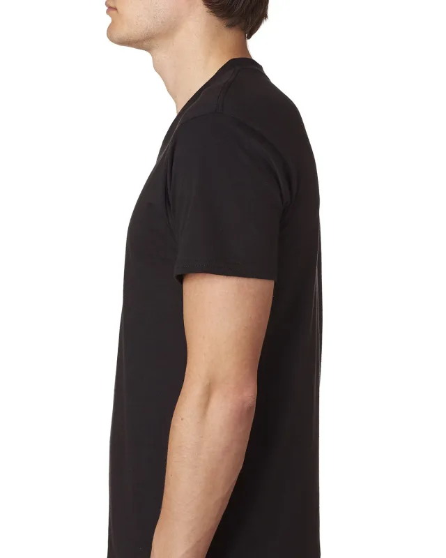 Next Level Apparel Men's Sueded V-Neck T-Shirt — view 21