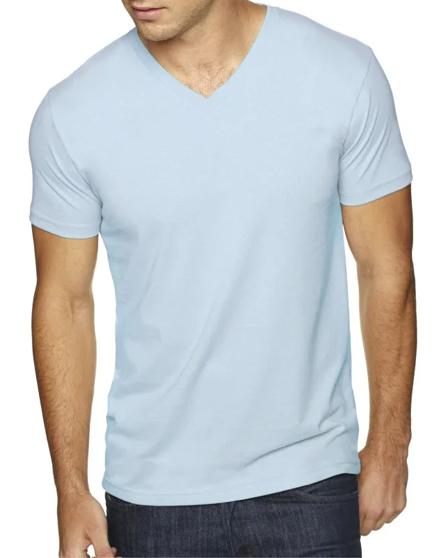 Next Level Apparel Men's Sueded V-Neck T-Shirt — view 28