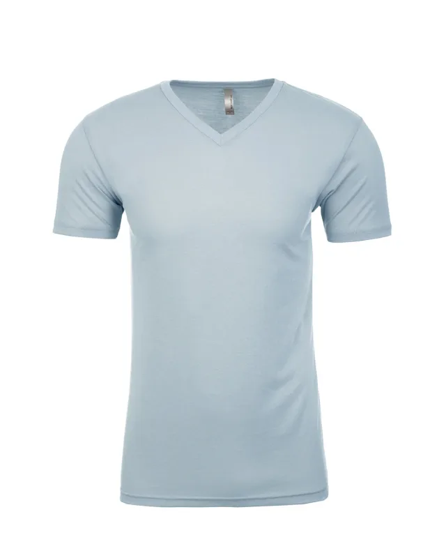 Next Level Apparel Men's Sueded V-Neck T-Shirt — view 30