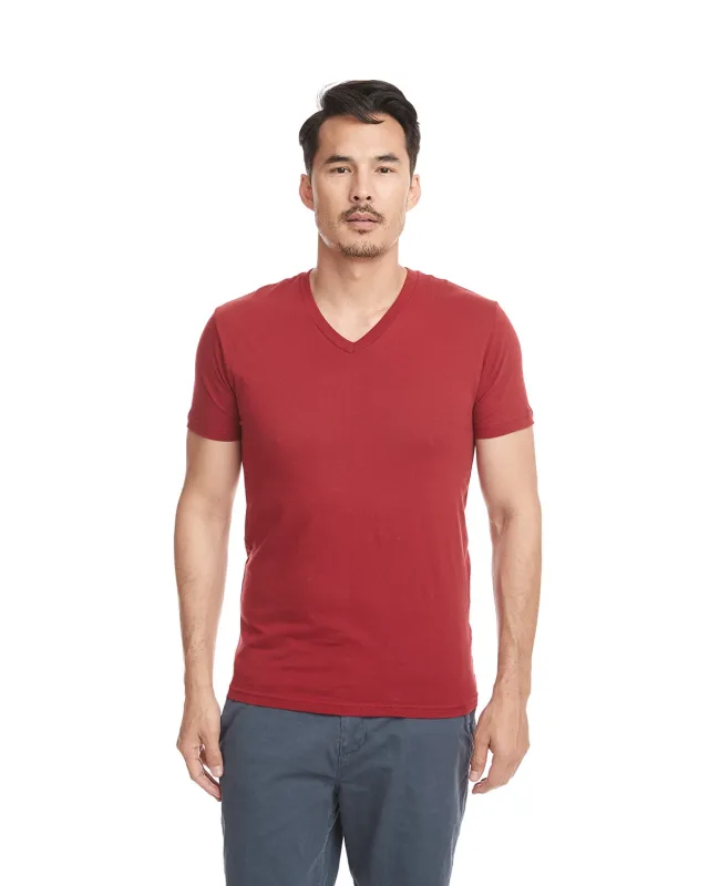 Next Level Apparel Men's Sueded V-Neck T-Shirt — view 33