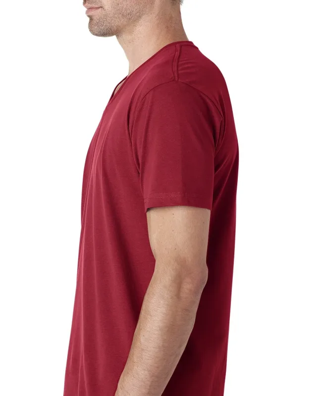Next Level Apparel Men's Sueded V-Neck T-Shirt — view 34