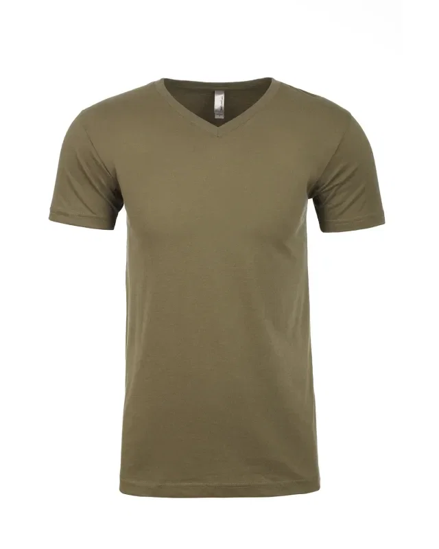 Next Level Apparel Men's Sueded V-Neck T-Shirt — view 38