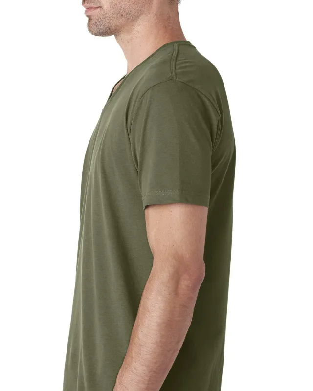 Next Level Apparel Men's Sueded V-Neck T-Shirt — view 39