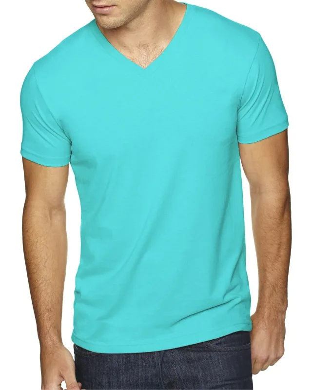 Next Level Apparel Men's Sueded V-Neck T-Shirt — view 41