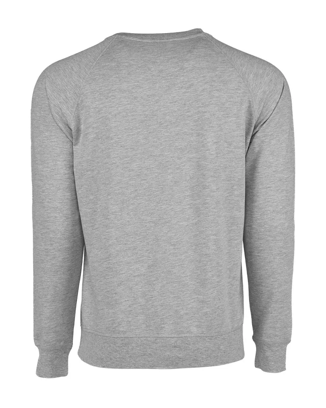 Next Level Apparel Unisex Laguna French Terry Raglan Sweatshirt — view 11