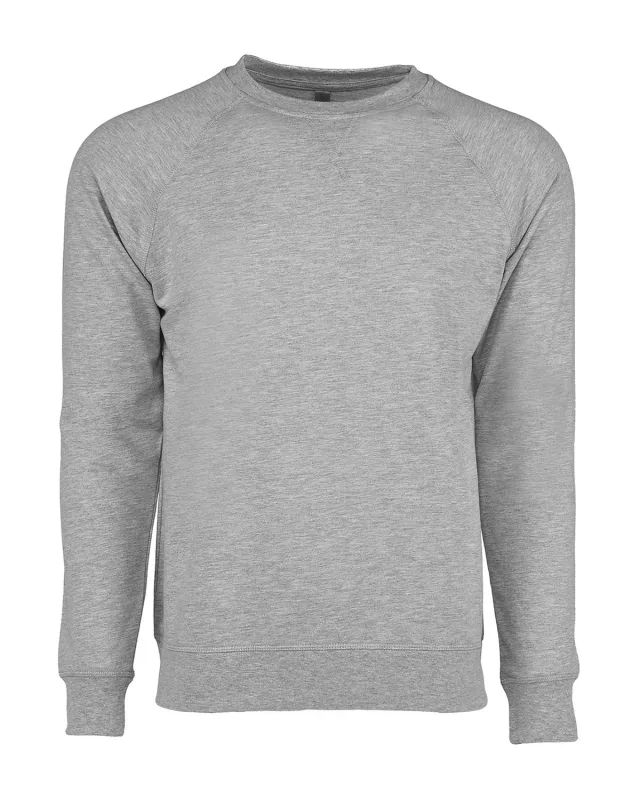 Next Level Apparel Unisex Laguna French Terry Raglan Sweatshirt — view 12