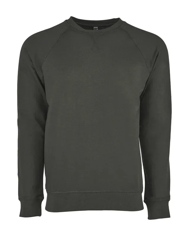 Next Level Apparel Unisex Laguna French Terry Raglan Sweatshirt — view 16