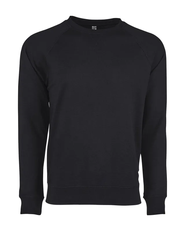 Next Level Apparel Unisex Laguna French Terry Raglan Sweatshirt — view 20