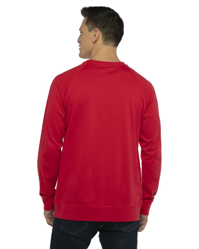 Next Level Apparel Unisex Laguna French Terry Raglan Sweatshirt — view 21