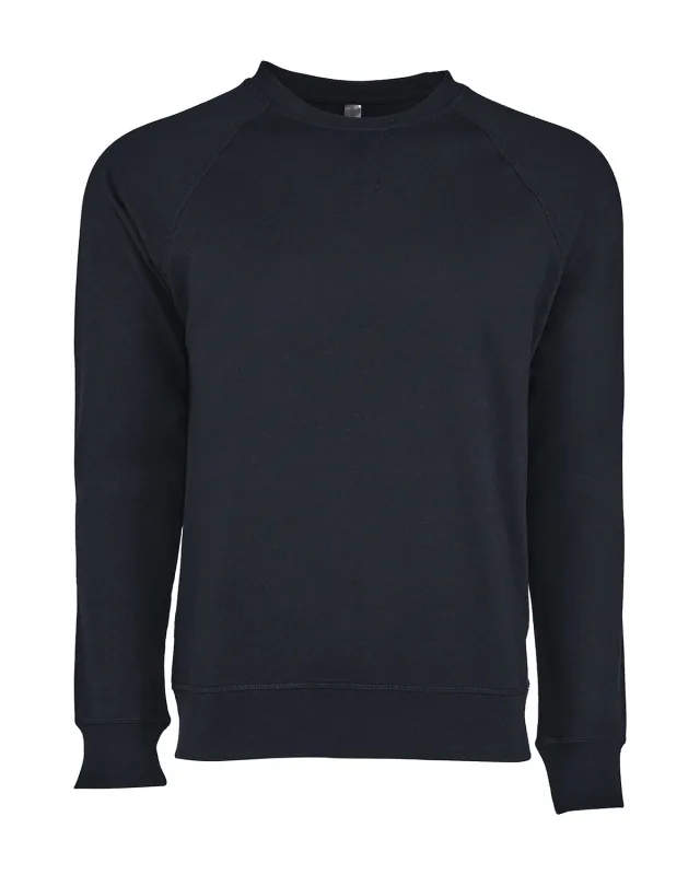Next Level Apparel Unisex Laguna French Terry Raglan Sweatshirt — view 32