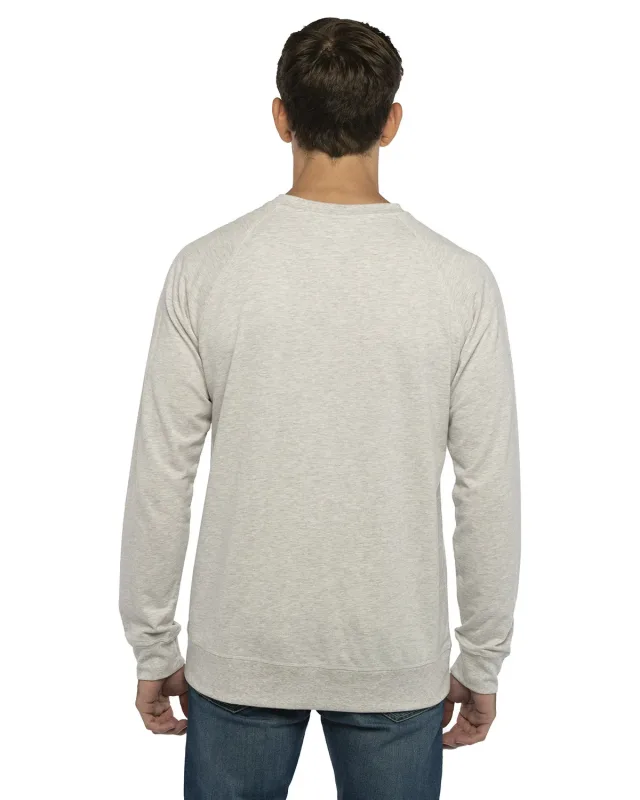 Next Level Apparel Unisex Laguna French Terry Raglan Sweatshirt — view 37