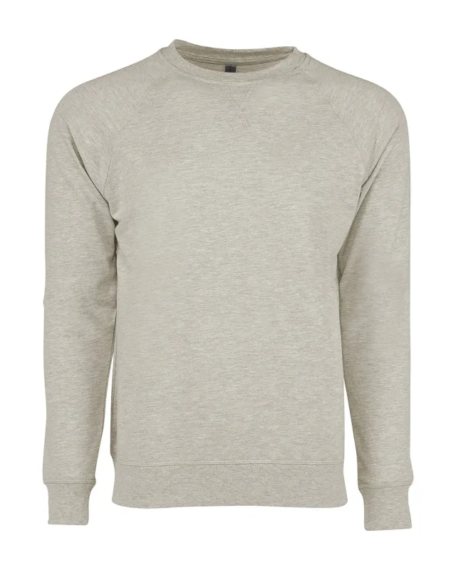 Next Level Apparel Unisex Laguna French Terry Raglan Sweatshirt — view 40