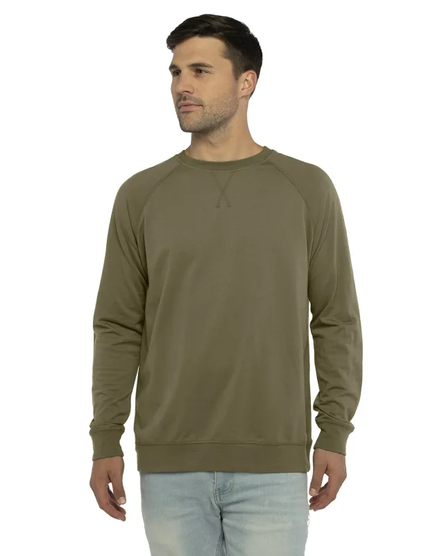 Next Level Apparel Unisex Laguna French Terry Raglan Sweatshirt — view 42