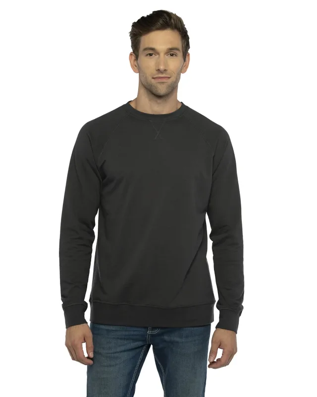 Next Level Apparel Unisex Laguna French Terry Raglan Sweatshirt — view 46