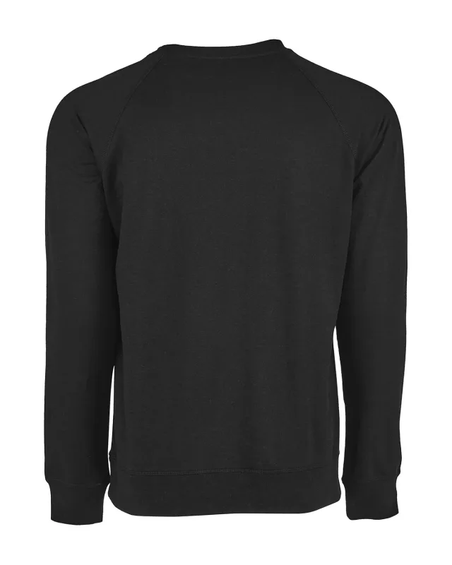 Next Level Apparel Unisex Laguna French Terry Raglan Sweatshirt — view 47