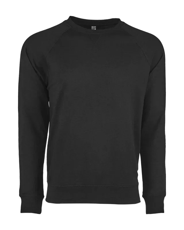 Next Level Apparel Unisex Laguna French Terry Raglan Sweatshirt — view 48
